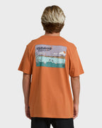 Post Cards Adiv Premium Short Sleeve T-Shirt - Dusty Orange