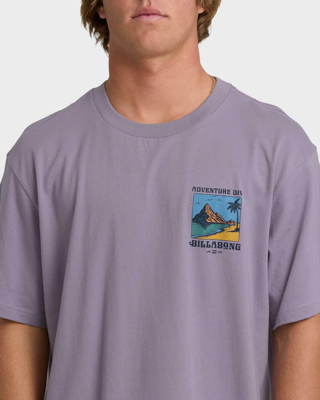 Post Cards Adiv Premium Short Sleeve T-Shirt - Purple Ash