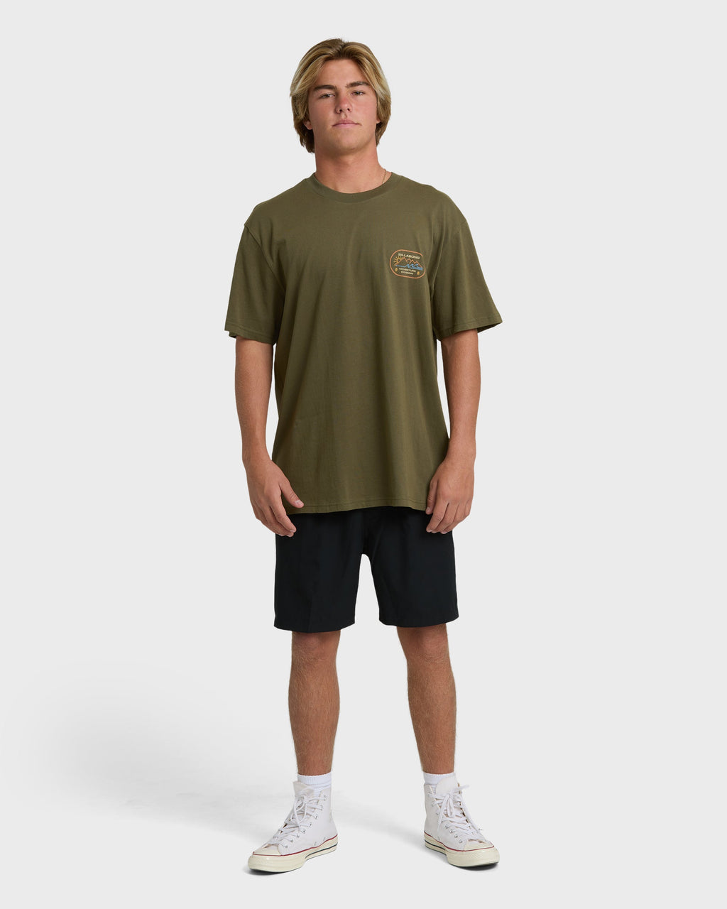 Andes Adiv Premium Short Sleeve T-Shirt - Winter Moss