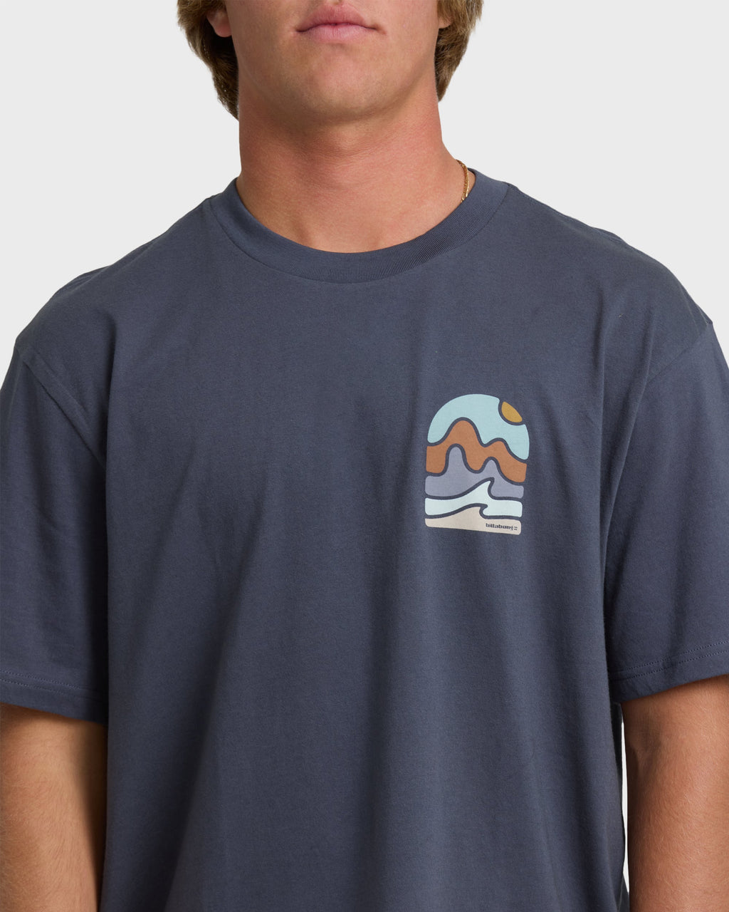 Sun Down Adiv Premium Short Sleeve T-Shirt - Graystone