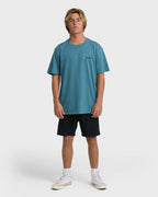 Make Tracks Adiv Premium Short Sleeve T-Shirt - Vintage Blue