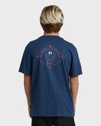 Agave Adiv Premium Short Sleeve T-Shirt - Dark Blue