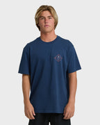 Agave Adiv Premium Short Sleeve T-Shirt - Dark Blue