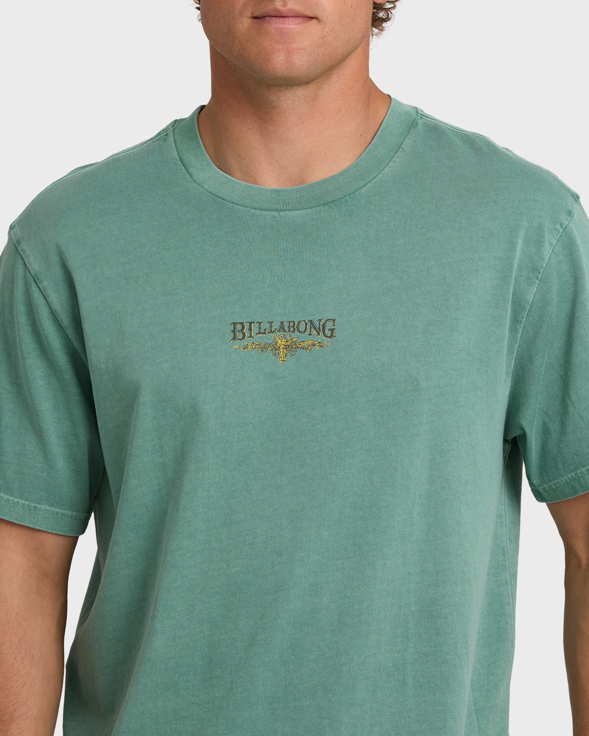 Pure Intentions Wave Washed Premium Short Sleeve T-Shirt - Sea Green