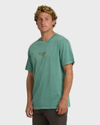 Pure Intentions Wave Washed Premium Short Sleeve T-Shirt - Sea Green