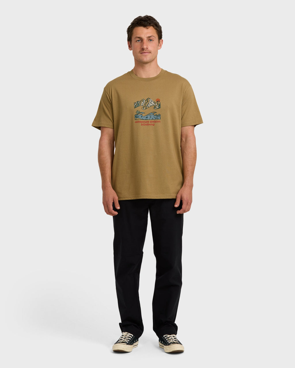 A/Div Glimpse Short Sleeve T-Shirt - Gravel