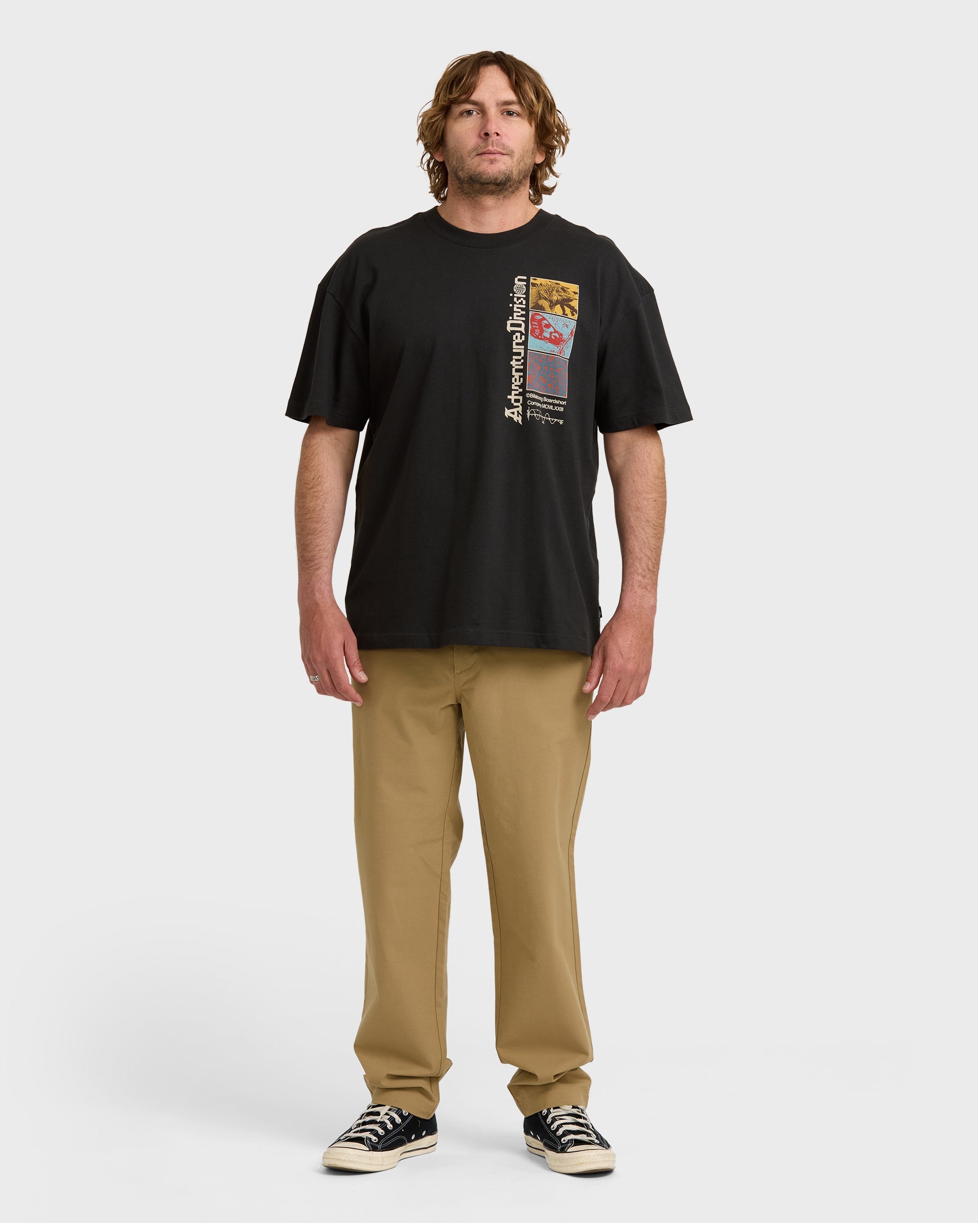 A/Div Evolve OG Short Sleeve T-Shirt - Washed Black