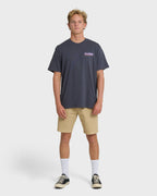 Broadsheet Premium Short Sleeve T-Shirt - Graystone