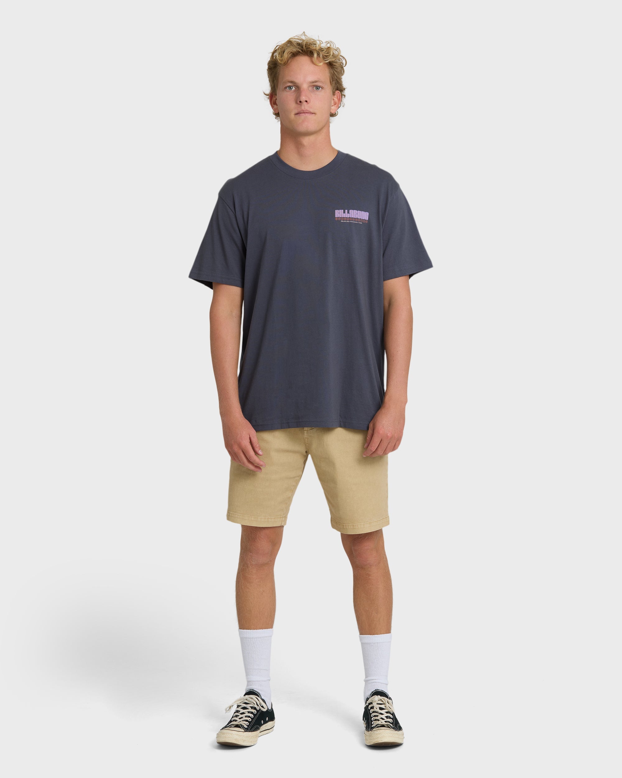Broadsheet Premium Short Sleeve T-Shirt - Graystone