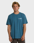 Single Fin Premium Short Sleeve T-Shirt - Real Teal