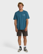 Single Fin Premium Short Sleeve T-Shirt - Real Teal