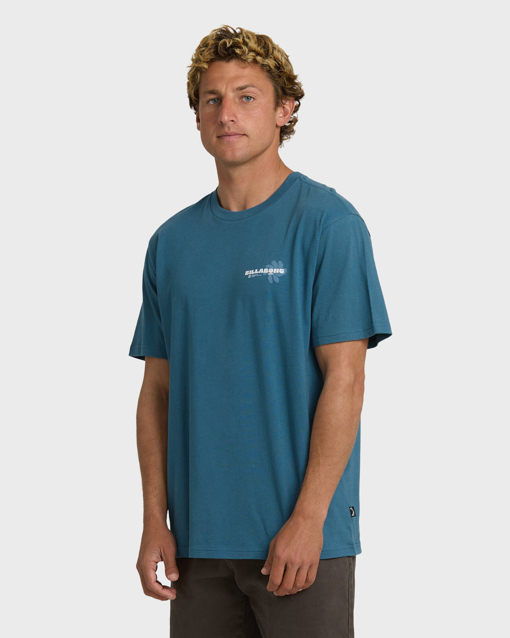 Single Fin Premium Short Sleeve T-Shirt - Real Teal