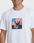 A.I. 4 Pres Premium Short Sleeve T-Shirt - White