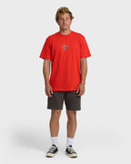 A.I. Bio Wave Premium Short Sleeve T-Shirt - Red
