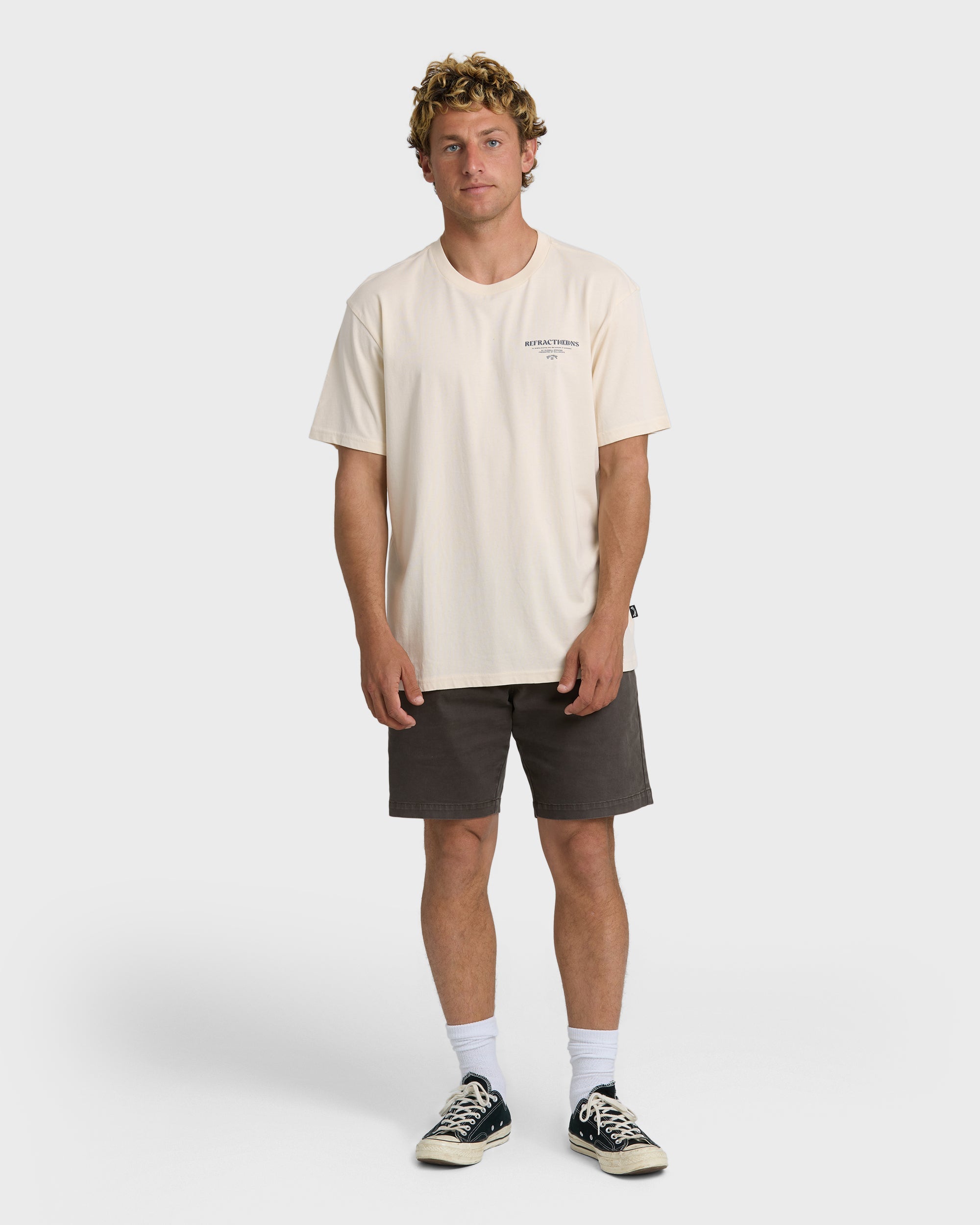 Refractions Premium Short Sleeve T-Shirt - Oyster Gray