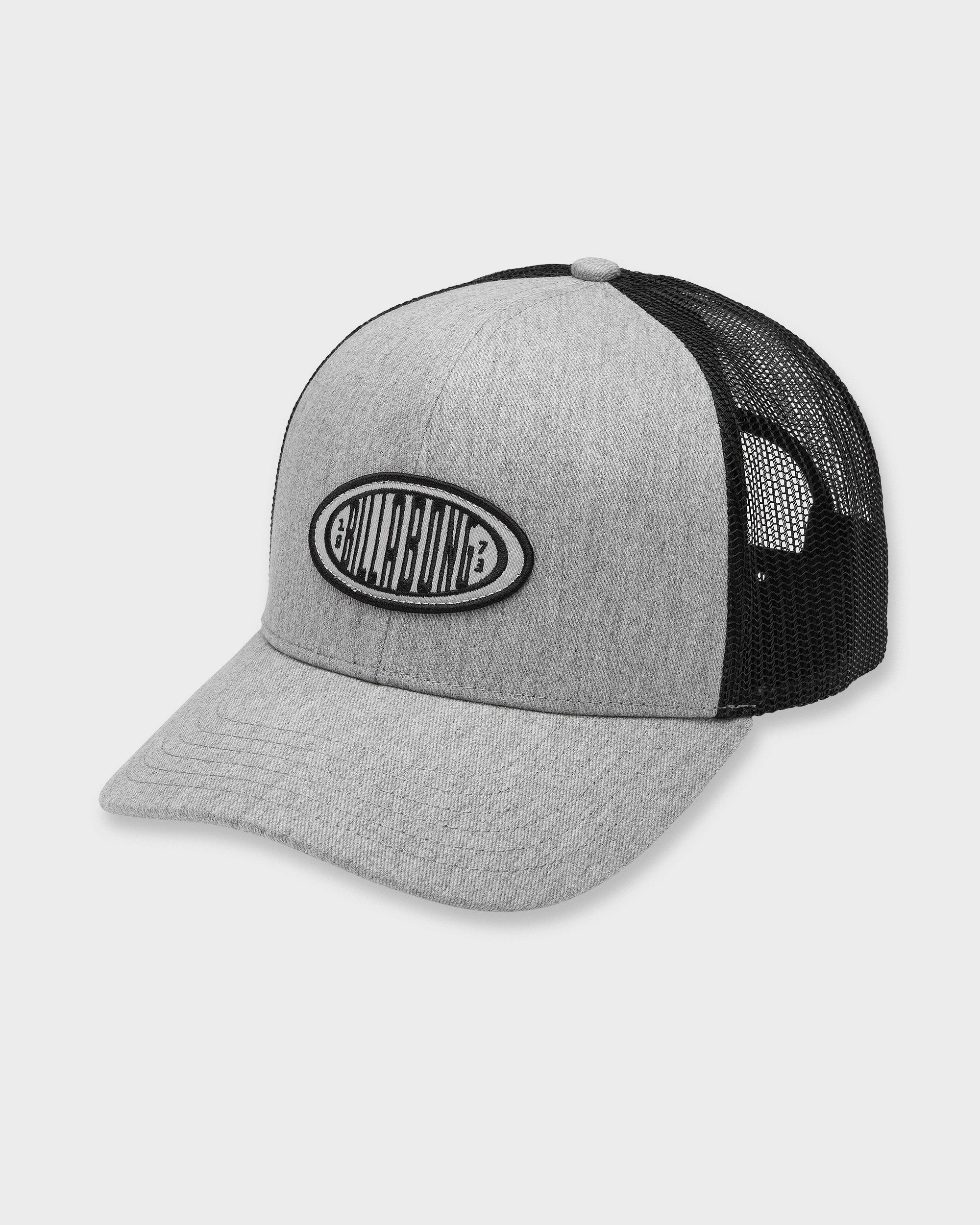 Walled Trucker Hat - Gray Heather