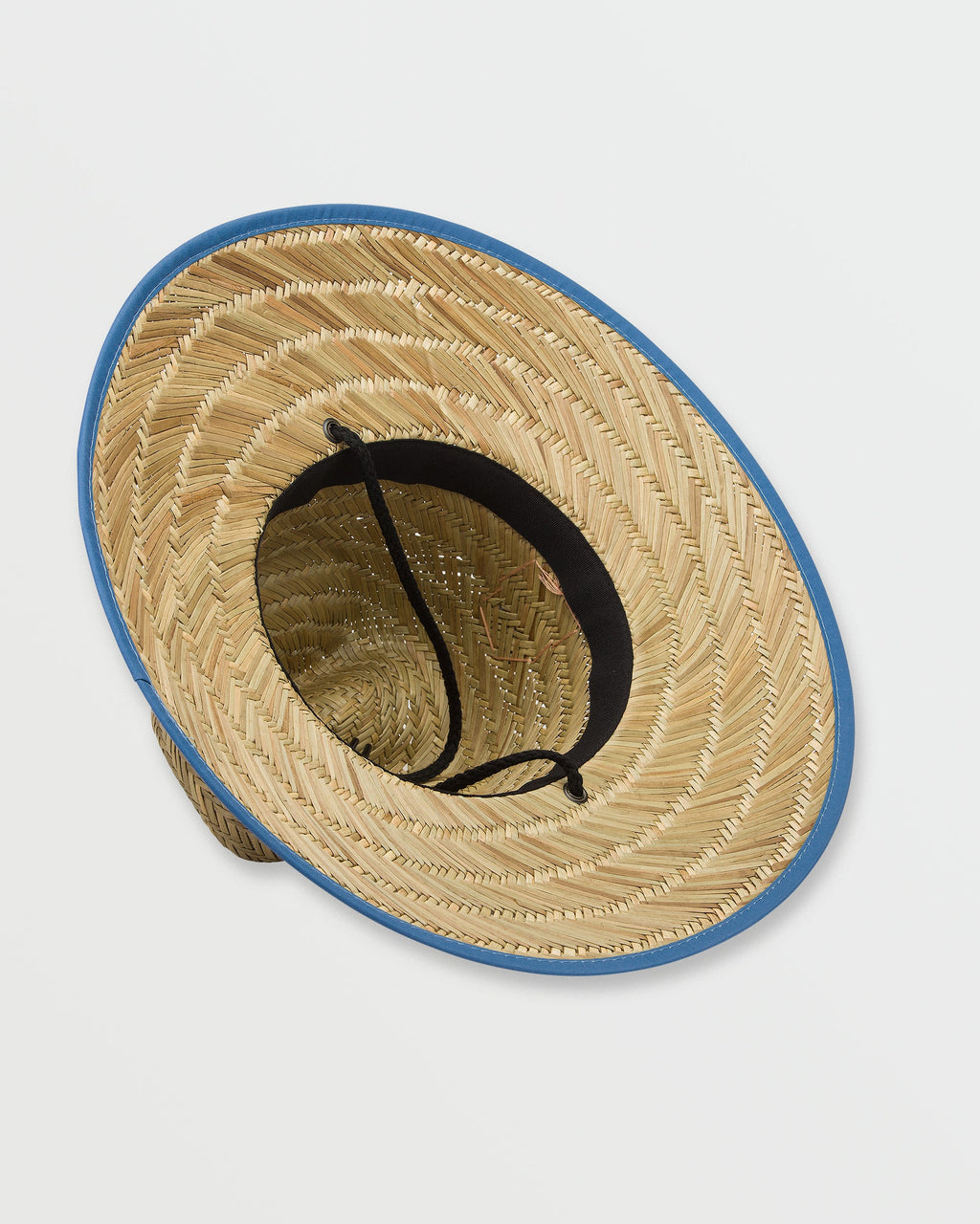 Tides Patch Straw Hat - Carolina Blue