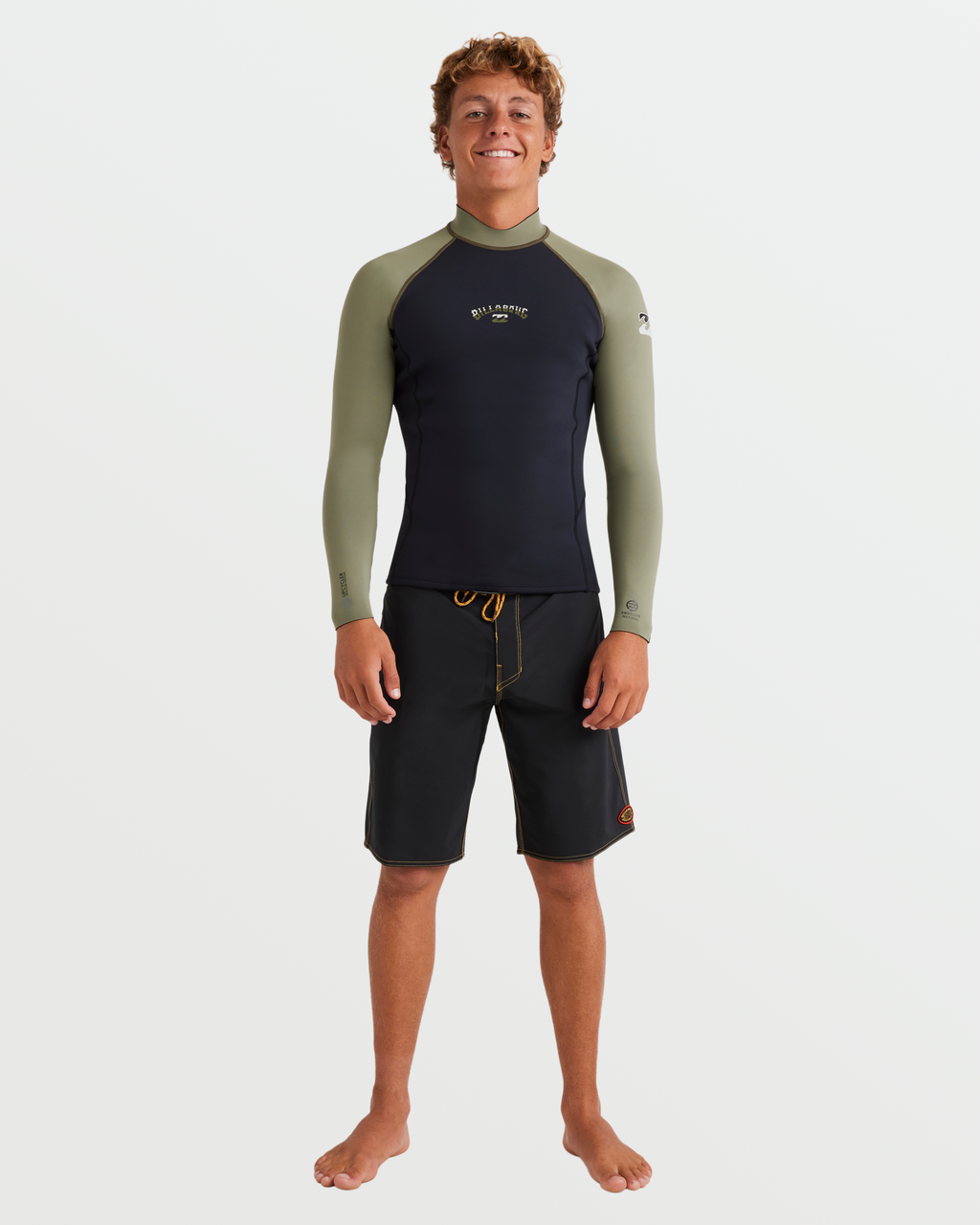 1mm Absolute Natural Long Sleeve Jacket - Military