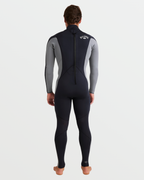 3/2mm Absolute Natural Back Zip Fullsuit - Alloy