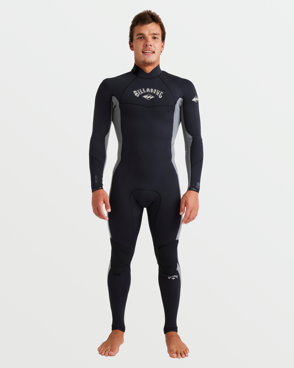 3/2mm Absolute Natural Back Zip Fullsuit - Alloy
