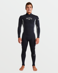 3/2mm Absolute Natural Back Zip Fullsuit - Alloy