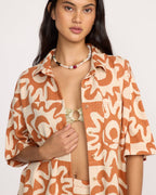 Lost Waves Short Sleeve T-Shirt - Sunburnt