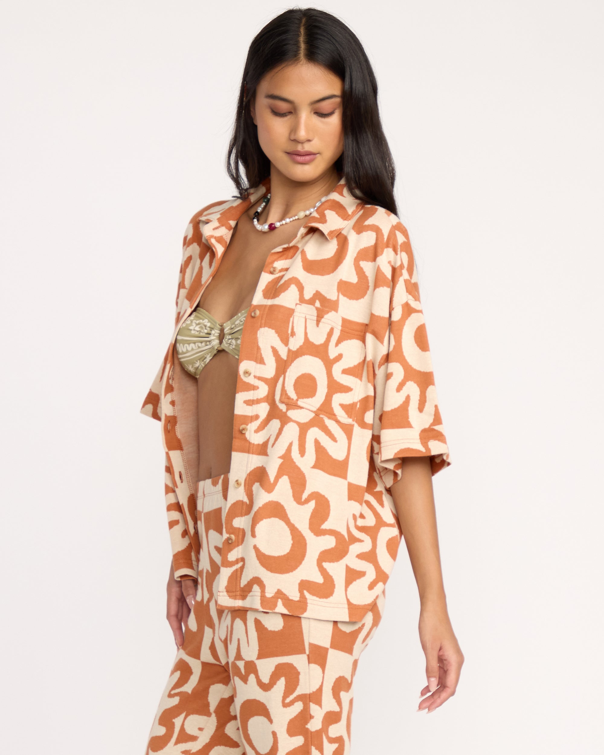 Lost Waves Short Sleeve T-Shirt - Sunburnt
