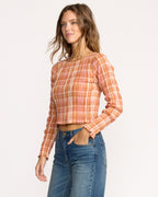 Check Me Out Long Sleeve Shirt - Sunburnt