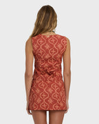 Sunny Waves Vest - Dark Coral