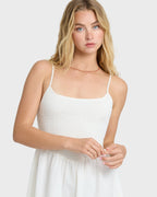 True Love Mini Dress - Salt Crystal