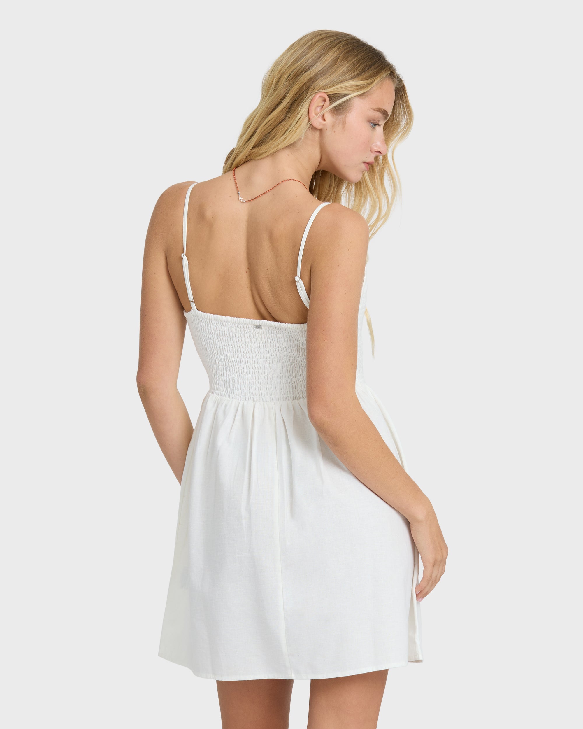 True Love Mini Dress - Salt Crystal