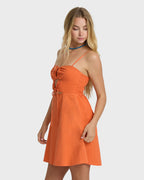 Lima Mini Dress - Saffron