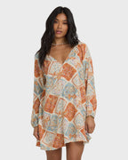 Sweet Dreamer Mini Dress - Whitecap