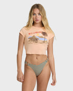For The View Short Sleeve T-Shirt - Light Peach