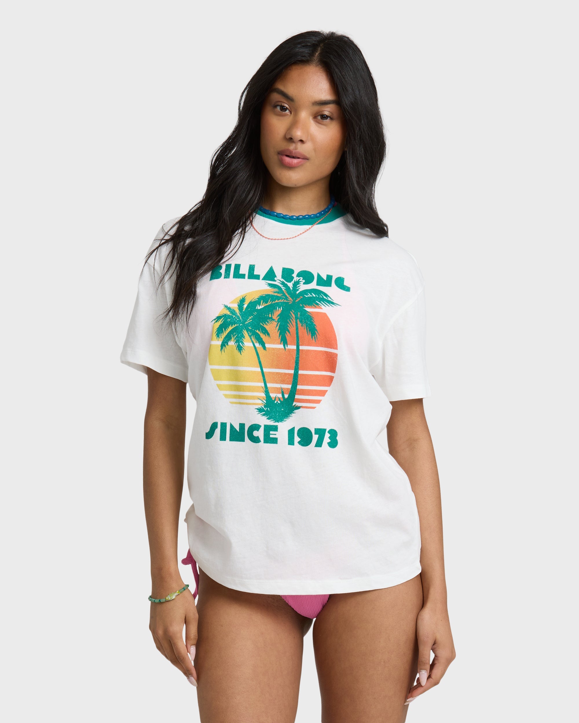 My Beach Club Short Sleeve T-Shirt - Salt Crystal