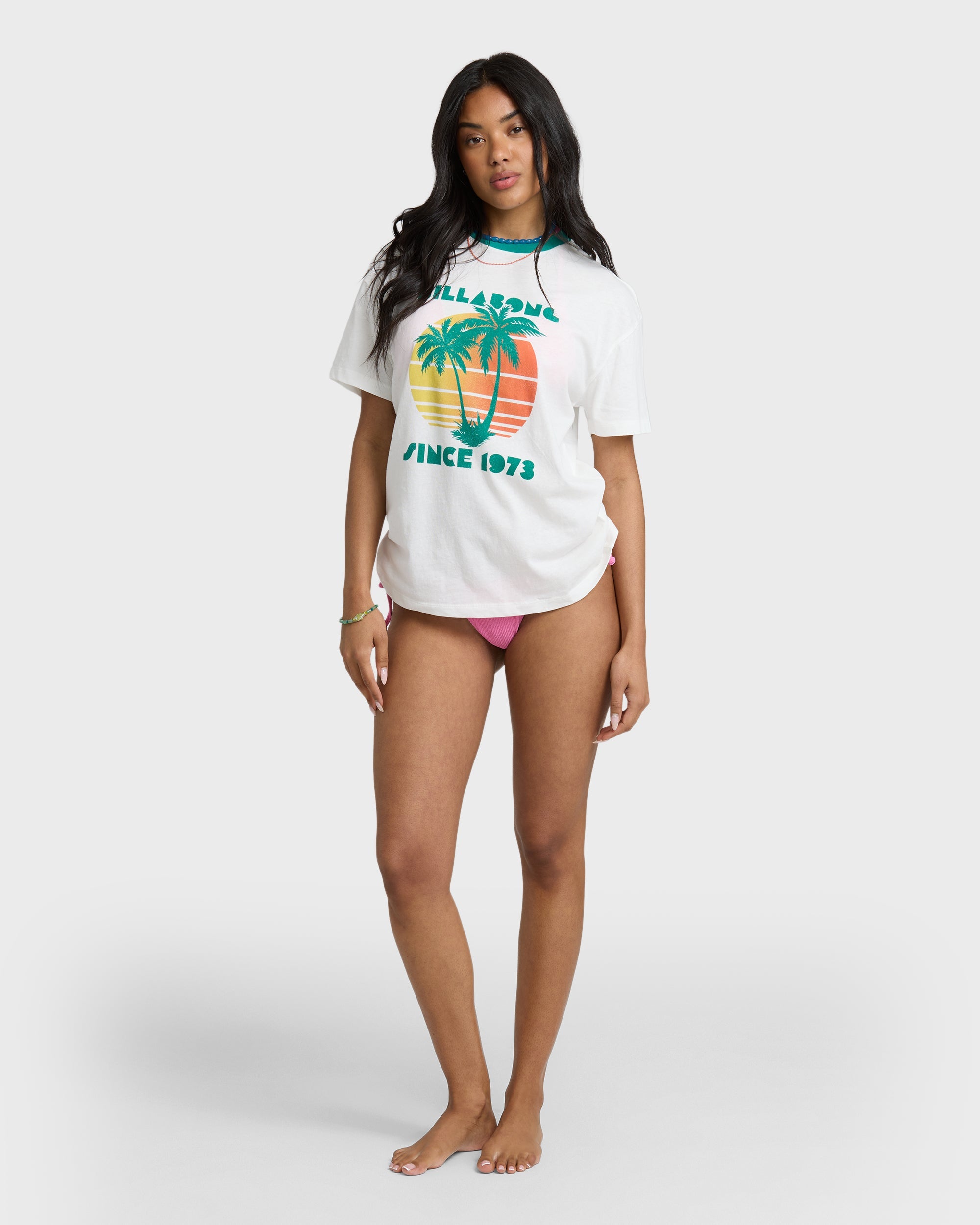 My Beach Club Short Sleeve T-Shirt - Salt Crystal