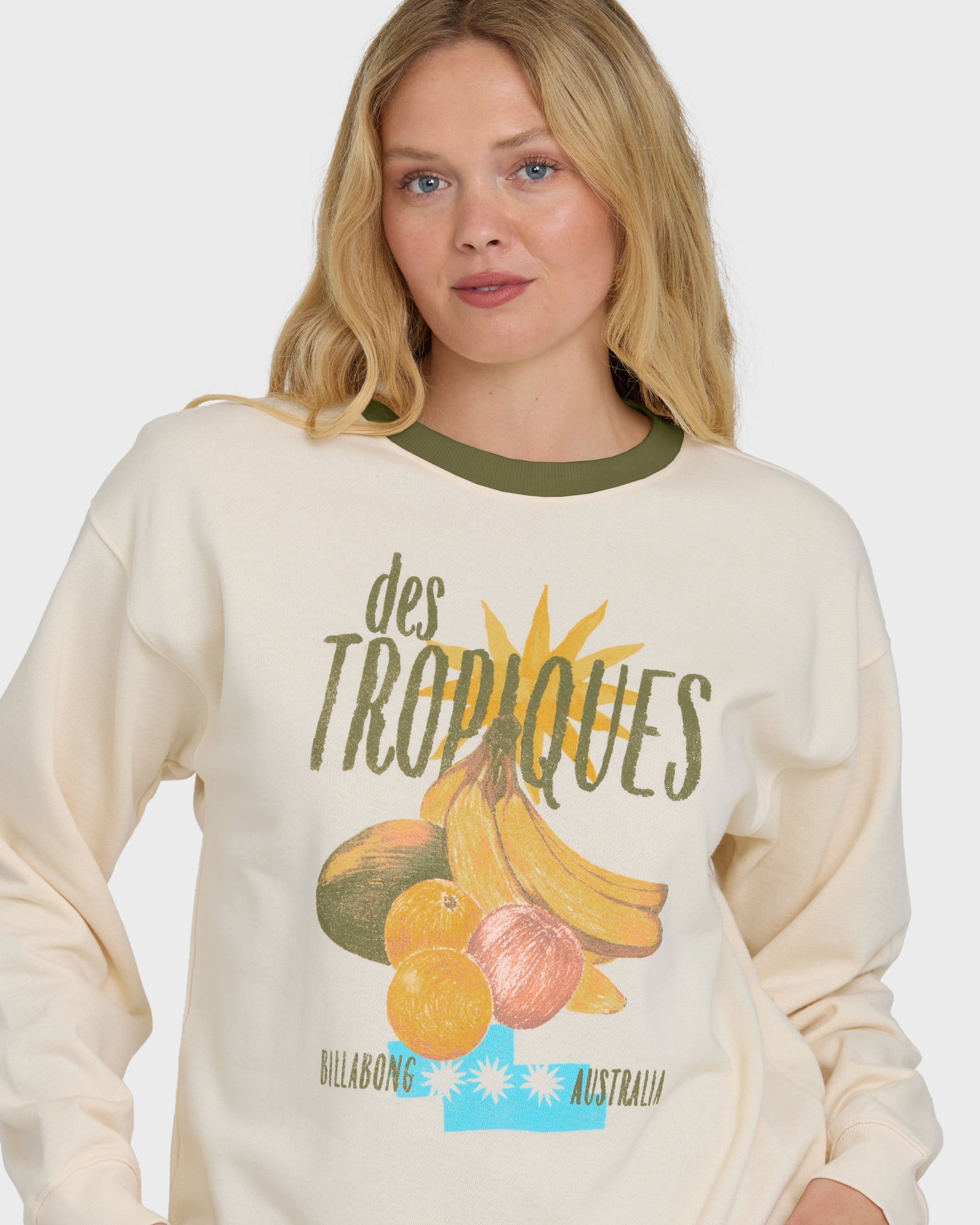 Freshest Things Crewneck Sweatshirt - White Cap