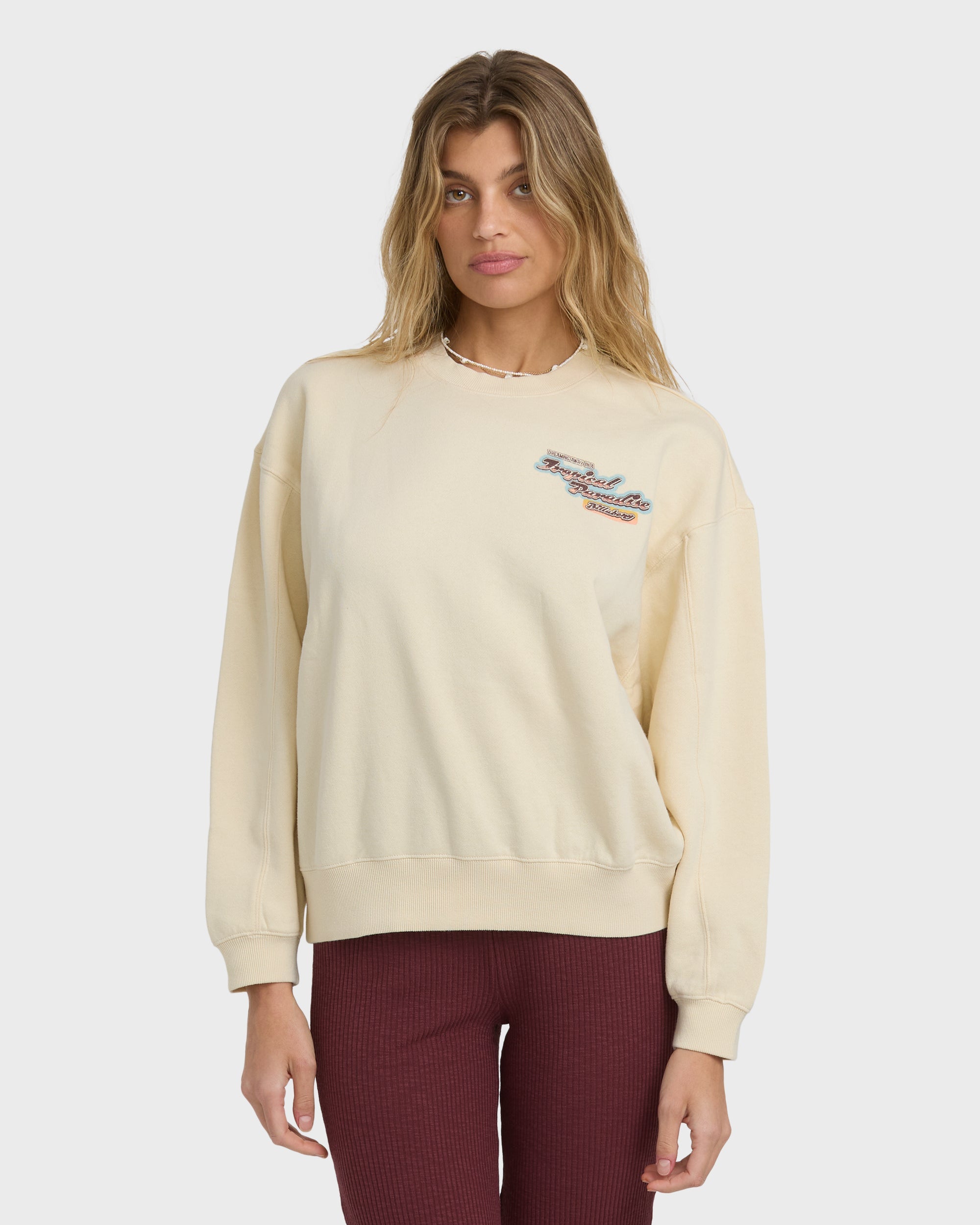 Raise Blaze Kendal Crewneck Sweatshirt - Whitecap
