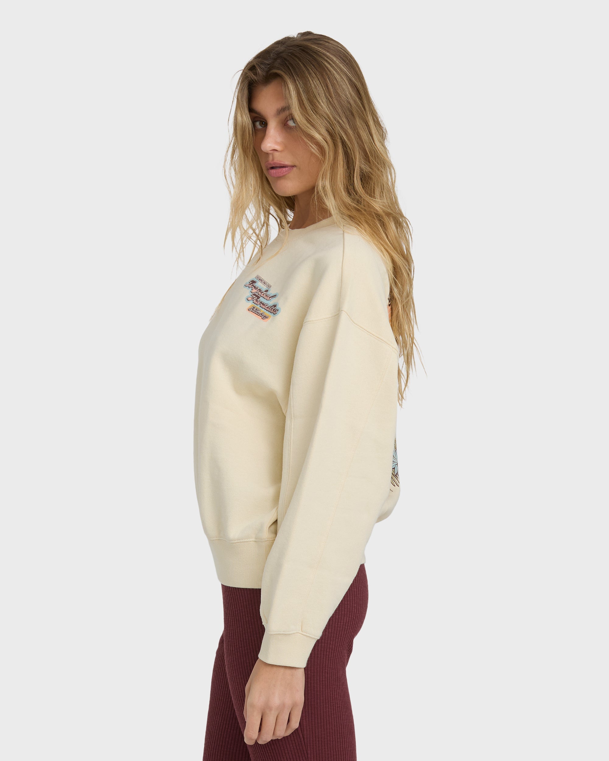 Raise Blaze Kendal Crewneck Sweatshirt - Whitecap