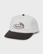 Breakdown Snapback Hat - Black/White