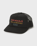 Kahili Hi Trucker Hat - Black