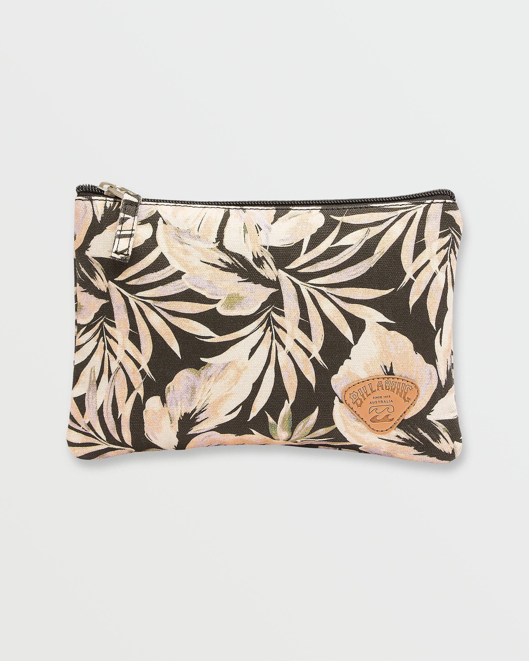 Lil Snitch Zip Pouch - Black Floral