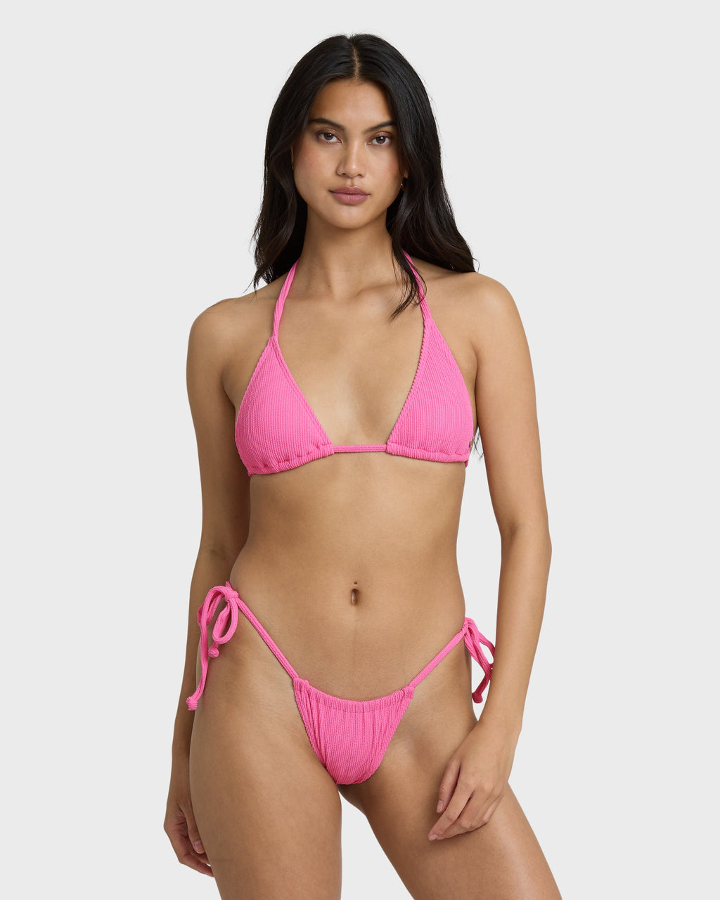 Sunrays Remi Triangle Bikini Top - Guava