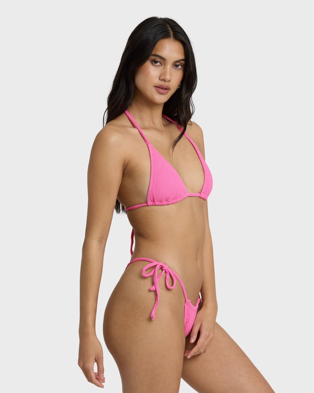 Sunrays Remi Triangle Bikini Top - Guava
