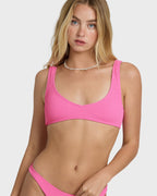 Sunrays Jesse Tank Bikini Top - Guava
