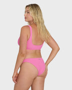 Sunrays Jesse Tank Bikini Top - Guava