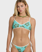 Last Summer V CB Bralette Bikini Top - Ocean Spray