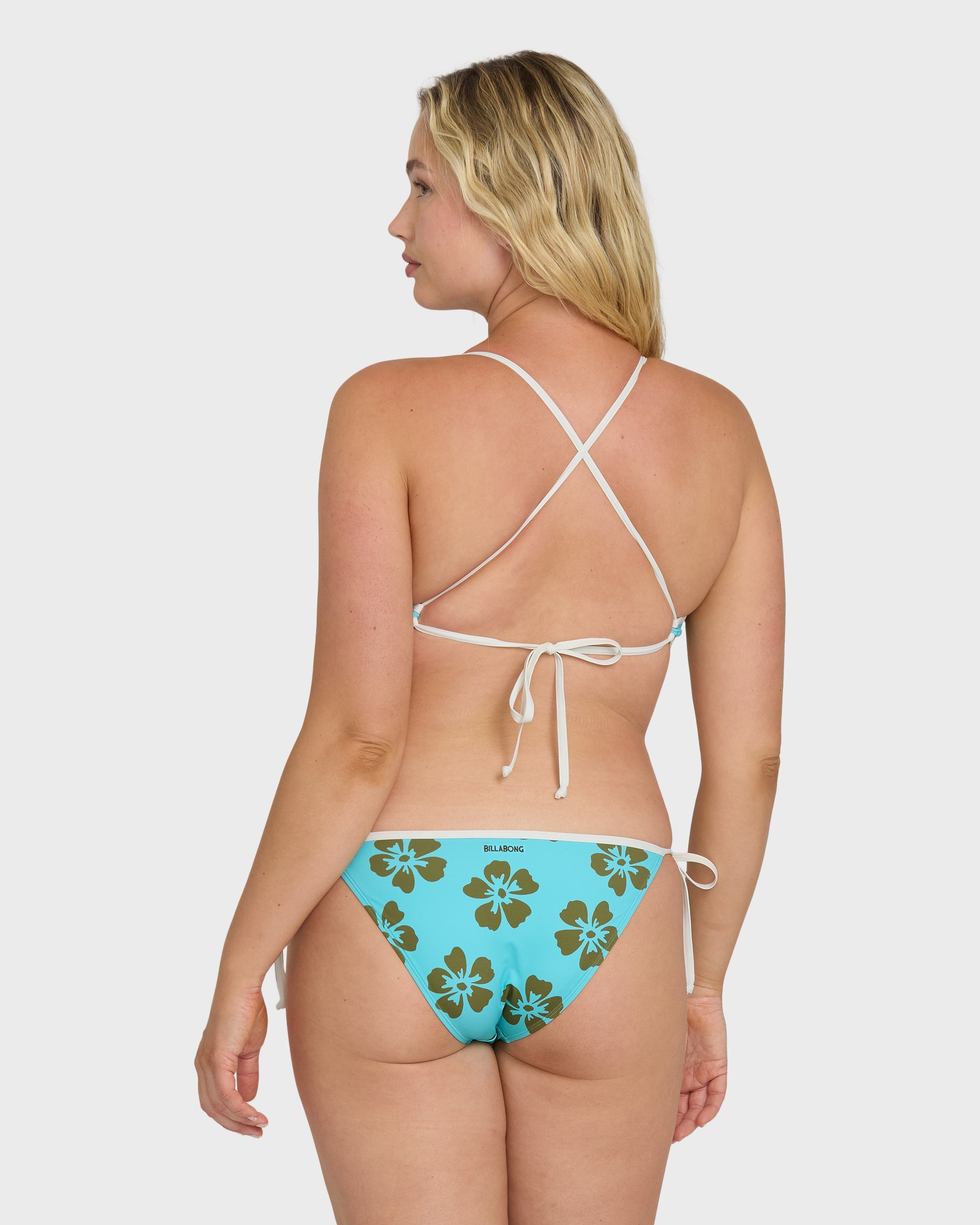 Last Summer V CB Bralette Bikini Top - Ocean Spray