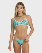 Last Summer V CB Bralette Bikini Top - Ocean Spray