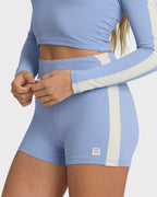 Paddle Pusher Short Surf Short Bikini Bottom - French Blue